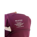 Peloton  Maroon Sports‎ Bra Size Small Zebra Print Photo 2