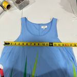 Crown & Ivy   Blue Pink Flamingo Sleeveless A-Line Mini Dress Sz XS Cruise Beach Photo 7