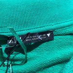 ZARA NWT  PLUSH T SHIRT JERSY MIDI MAXI DRESS GREEN SMALL Photo 11