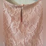Juicy Couture Baby Pink Lace Dainty Modest Feminine Shift Dress Size XXL Photo 6