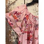 Terra & Sky  Women's Top, Pink floral size 1X 16-18W Photo 1