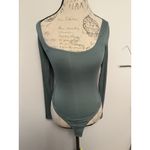 Lululemon  Wundermost Ultra-Soft Square Neck Long Sleeve Bodysuit Medium Forest Photo 1