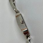 FMD silver tone women quartz analog watch 20mm rhinestones running Photo 6