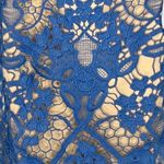 Endless Rose Dress Women Small Blue Guipure Lace Cocktail Wedding Guest Romantic Photo 6