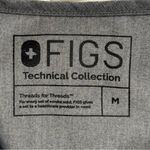 FIGS  Catarina One-Pocket Scrub Top Graphite Gray Medium Nurse Healthcare Classic Photo 8