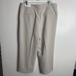 NWT Ann Taylor Factory The Slim Wide Leg Dress Pant High Rise Cream Size 16 Photo 1