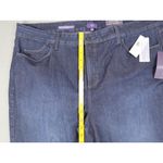 NYDJ New  Mini Boot Jean 22W Dark Burbank Wash Stretch Denim Lift‎ Tuck USA Photo 9