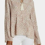 Marchesa Rose Animal Print Blouse Photo 0
