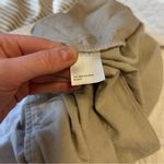 Old Navy Vintage  linen blend khaki miniskirt Photo 2