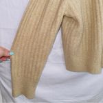 ZARA Women’s Brown Chunky Knit Wool Blend Button Front Cardigan size medium Photo 1