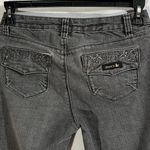 Sassoon‎ 80s Vintage Bootcut Boogie Jeans In Charcoal Acid Wash Women’s Size 4 Gray Photo 6