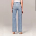 Abercrombie & Fitch “The 90's Relaxed Carpenter Jean” light wash denim high rise Photo 1