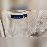 Apt. 9  White Swim Cover Up Size:L Photo 1