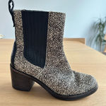 UGG  Boots Camden Exotic Calf Hair Chelsea Ankle Booties Women Size 6 Speckled Photo 0