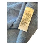 Madewell  alpaca blend blue vneck sweater Medium Photo 6