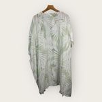 Cynthia Rowley Womens One Size Linen Blend Kimono Tropical Beach Swim Coverup Photo 1