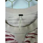 Free People  Too Good Pink Knit Cropped Pullover Sweater - Size - Large Photo 3