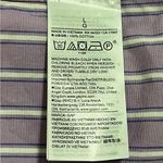 Gap  Purple White Blue Striped Shirt Sz L Photo 5