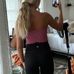 Pink Strapless Crop Photo 1