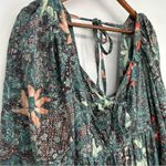 Ulla Johnson  Kemala Dress Malachite Green Poplin Cotton Long Sleeve Midi Dress 4 Photo 4