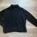 Banana Republic Mockneck Cropped Cotton Sweatshirt Size L Photo 0