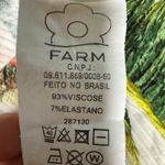 Farm Rio Green and Orange Asymmetrical Cut Out Bodysuit Photo 9