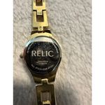 Relic  Womens Gold Stainless Steel Watch With‎ Date Feature Photo 5
