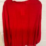 Counterparts  extra large blouse, TJ Maxx price tag still on! Beautiful red Photo 1