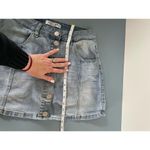 Almost Famous  jeans mini skirt size 9 Photo 6