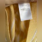 Pendleton  Merino Wool Striped Turtle Neck Sweater - Soft Yellow & White Photo 3