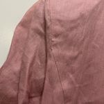 Max Mara  Pink Linen Cropped Jacket Size 4 US Photo 3
