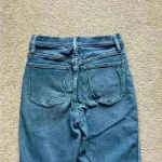 Madewell  high rise stovepipe blue jeans in size 27 Photo 4
