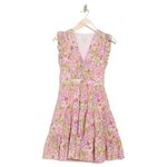 Taylor NWT Dresses Floral Sleeveless Dress In Cameo Pink Orchid size Large Photo 1