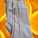 NWT David Brooks Women's Ivory Mid Rise Stretch Straight Leg Pants Size 12 Photo 0