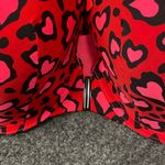 Torrid  Perfect Tshirt bra NWT Size 44D Red Black Hearts Front closure sexy brigh Photo 2