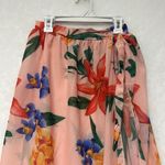 Womens Swimwear Skirt Cover Ups Open Front Sz Medium Pink Photo 3