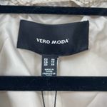 VERO MODA  Vmcille Short Teddy Fleece Waistcoat Lavender Vest Size XS NWT Photo 4