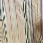 Liz Sport pink striped button down shirt Photo 4