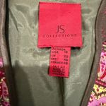 JS Collections Women's Paisley Silk Jacket Size 18 Canada Cottagecore Photo 6