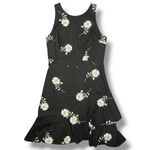 Banana Republic  Women’s Midi Ruffle Floral Faux Wrap Dress Size 8 Photo 1