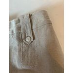 Harvé Benard Harve' Benard Vintage Linen blend pants trousers women’s 16 Crop Photo 3