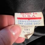 Vintage Sears Womens Winter Jacket Dress Coat Faux Fur Cord Accent Black 11 12 Photo 9