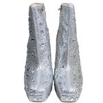 Jessica Simpson Womens 9.5 Dollyi Crystal Embellished Bootie Silver NEW Photo 2