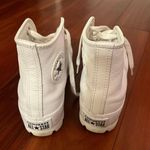 Converse White Leather Hightops Photo 2