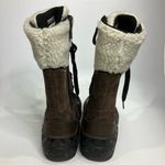 Merrell aurora tall ice plus waterproof winter boots brown black womens size 7.5 Photo 4
