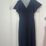 Maggy London  Navy Jumpsuit Size 4 NWOT Photo 3