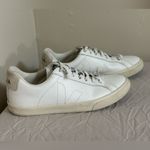 VEJA Esplar White Leather Sneakers Women’s 6 / EU 37 – Minimalist Anthropologie Photo 1