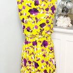 Alice + Olivia Silk Floral Print Corinne Dress Small Photo 2