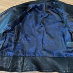 Black Genuine leather moto jacket Photo 8