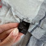 Current Air  Like New Blue Red Chambray Checked Jacket with Belt Sz Small Photo 3